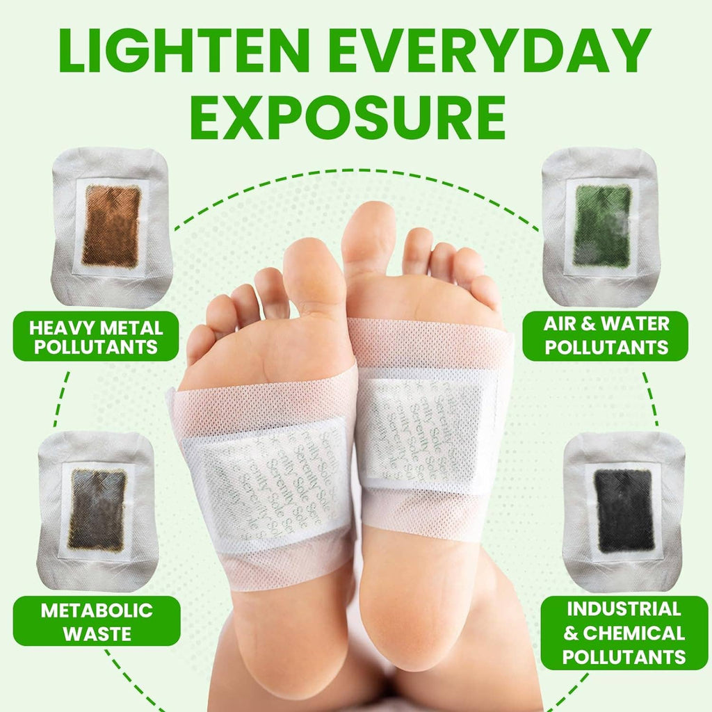 Sole Serenity Detox Foot Pads with Zeolite and Wormwood
