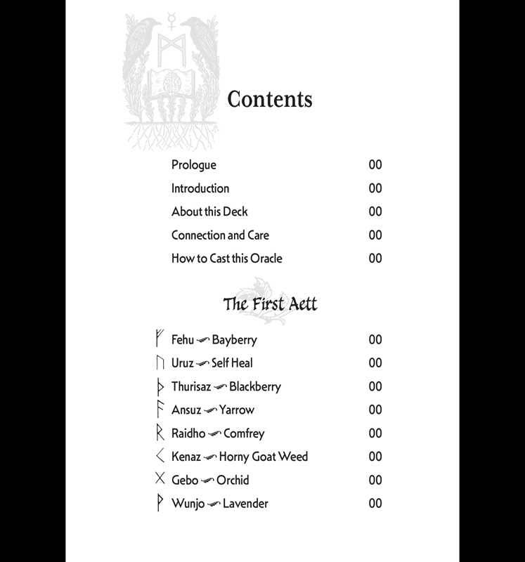 Runes and Roots Oracle by Nicolette Miele