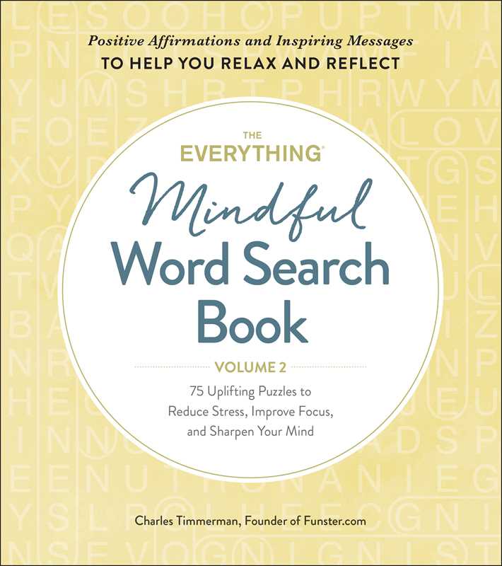 Everything Mindful Word Search Book, Volume 2 by Charles Timmerman