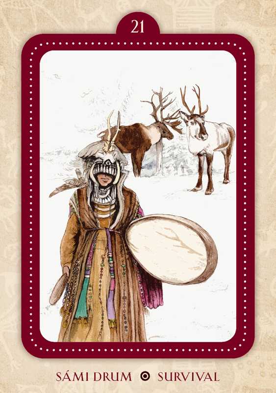 Spirit of the Drum Oracle by Barbara  Meiklejohn-Free