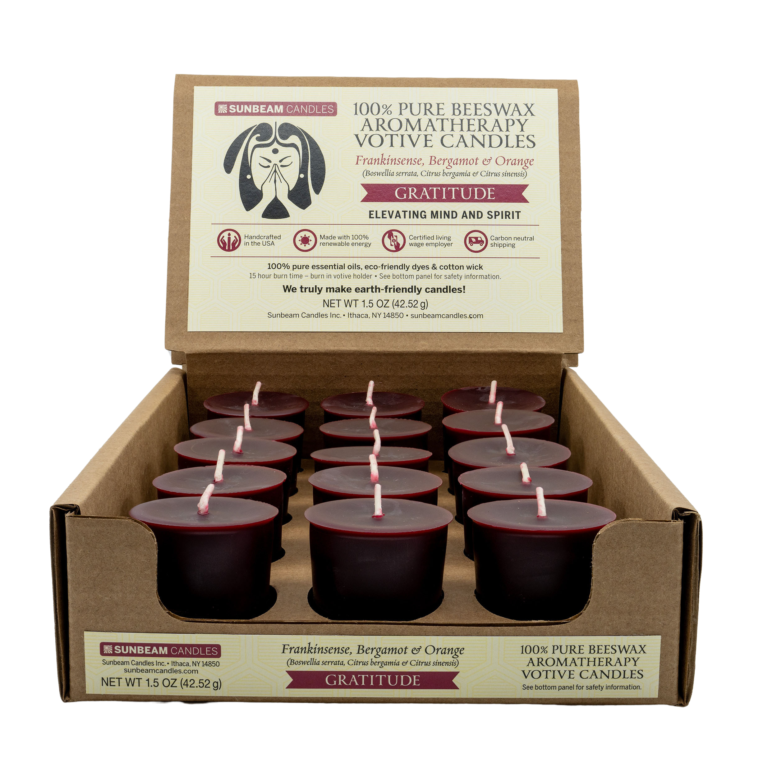 Gratitude - Manifestations Aromatherapy Votives