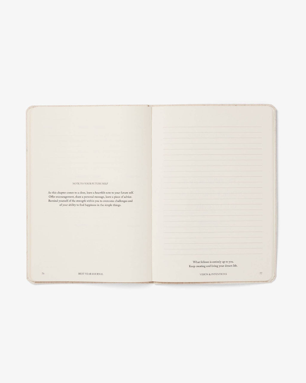 Best Year Journal Essential Green | New Year Goal Setting