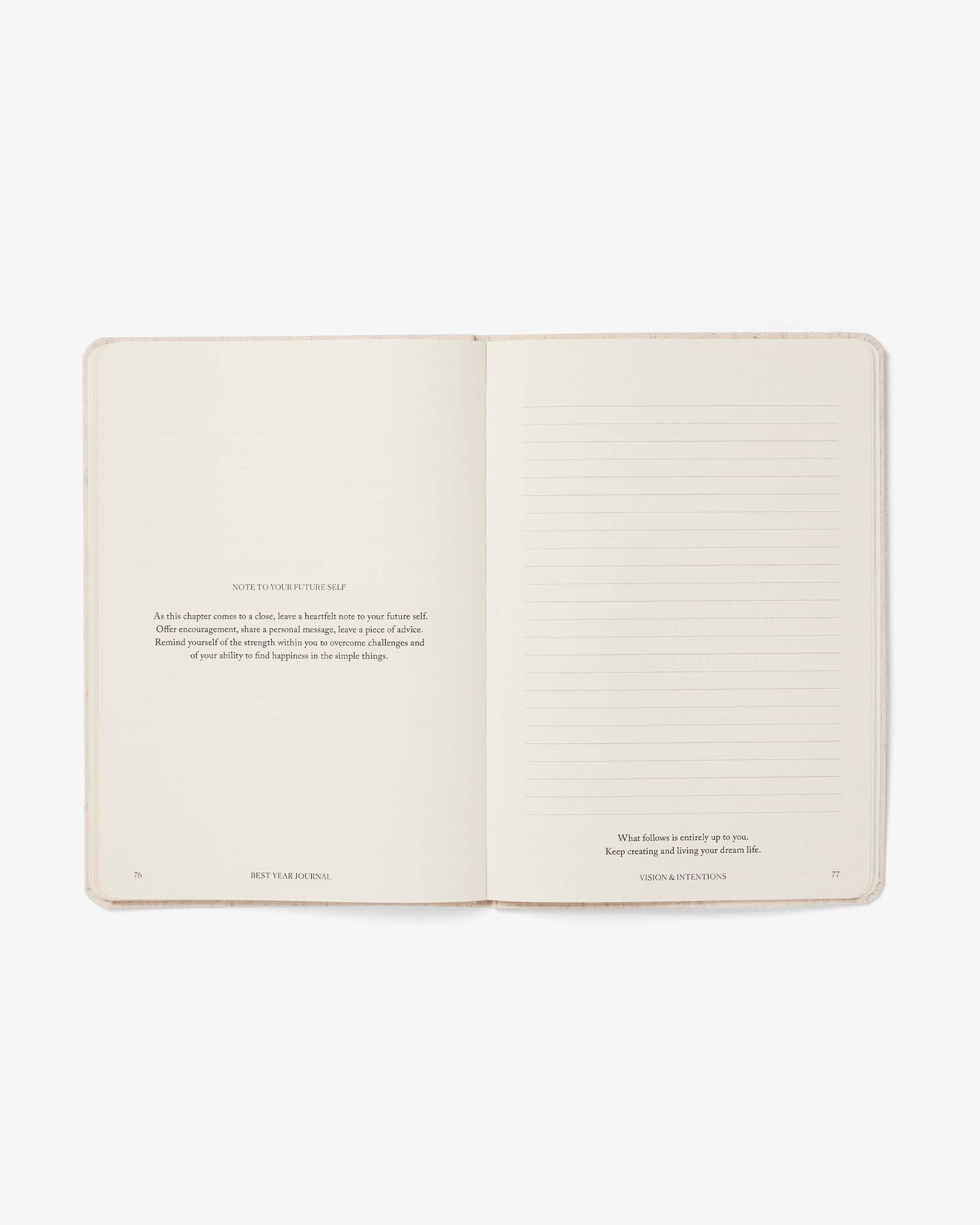 Best Year Journal Essential Green | New Year Goal Setting