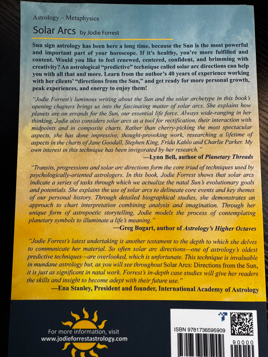 Solar Arcs - Directions from the Sun