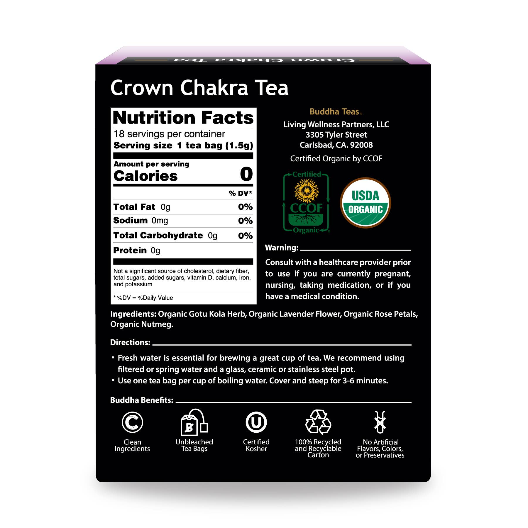 Crown Chakra Tea
