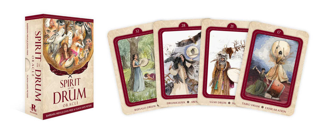 Spirit of the Drum Oracle by Barbara  Meiklejohn-Free