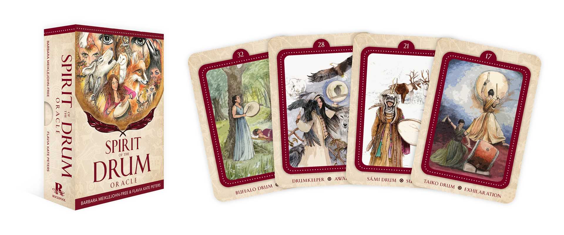 Spirit of the Drum Oracle by Barbara  Meiklejohn-Free