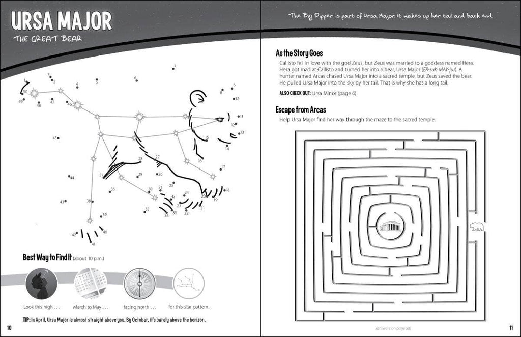 Constellations Activity Book