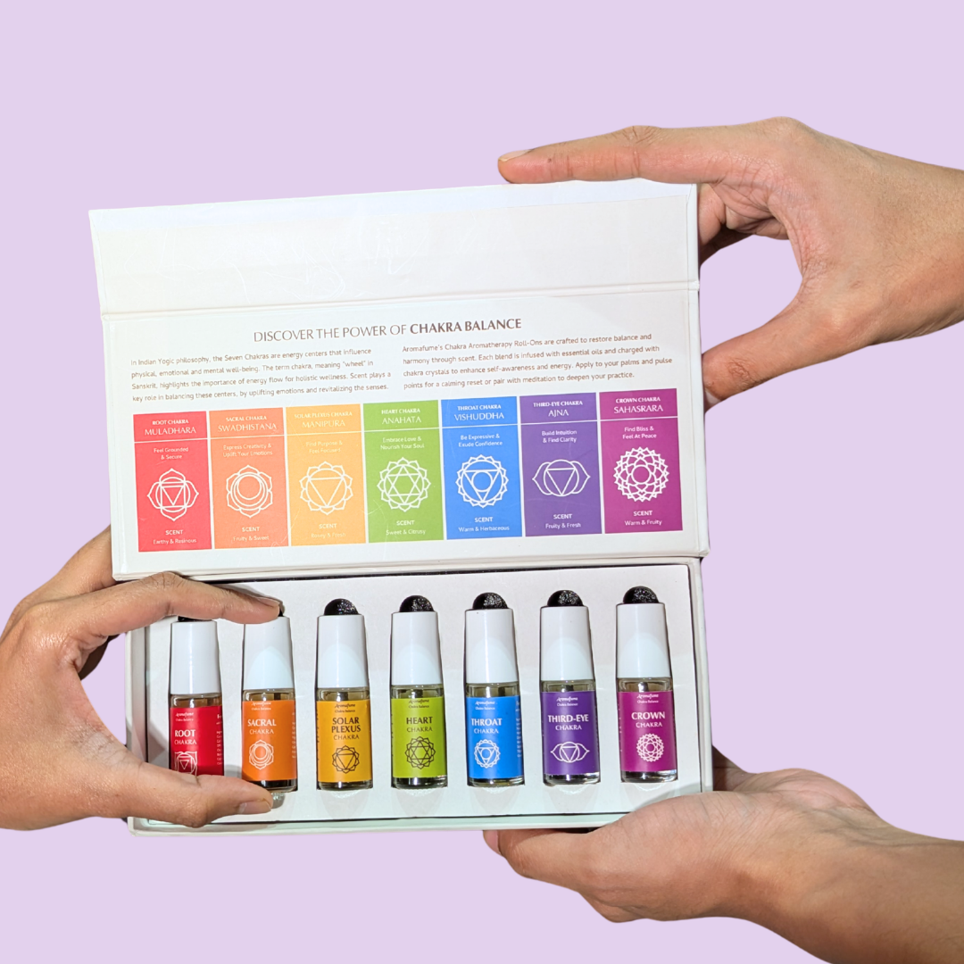 7 Chakra Roll On Gift Set | Aromatherapy Roll On Set