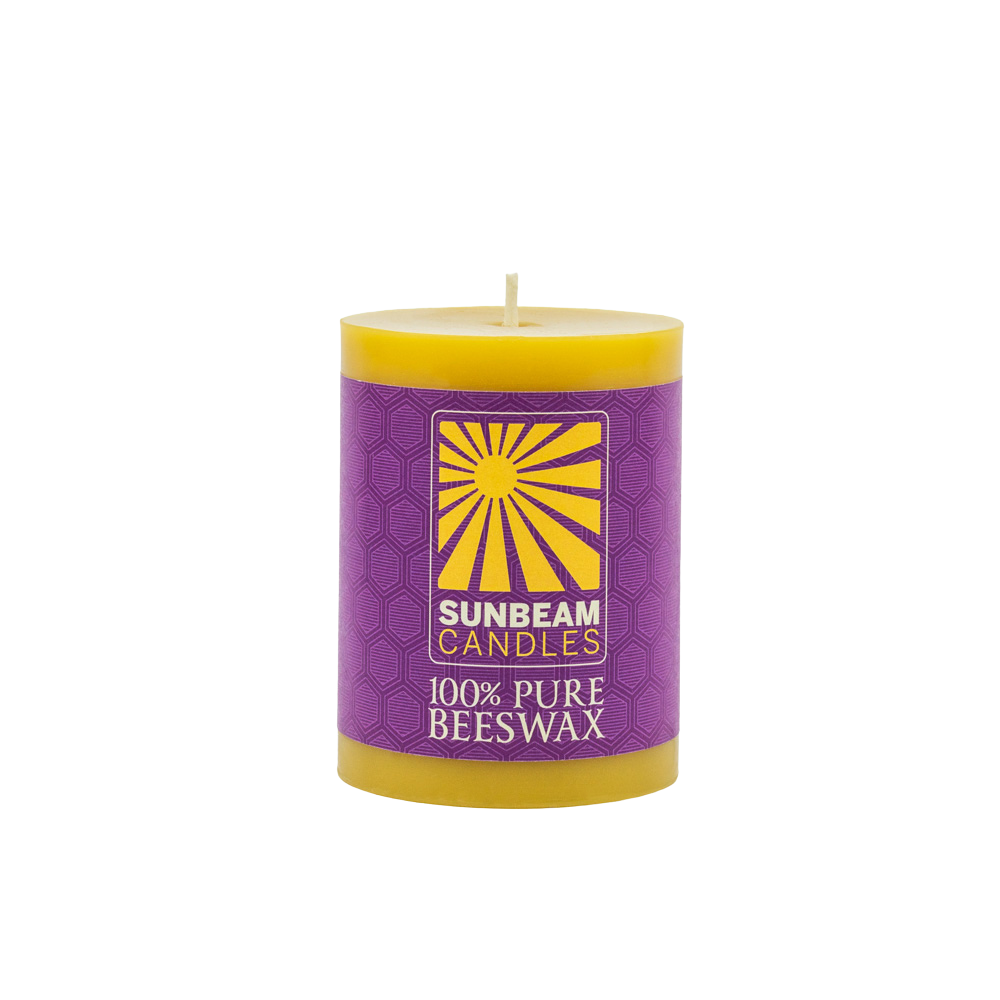 Beeswax Smooth Pillars