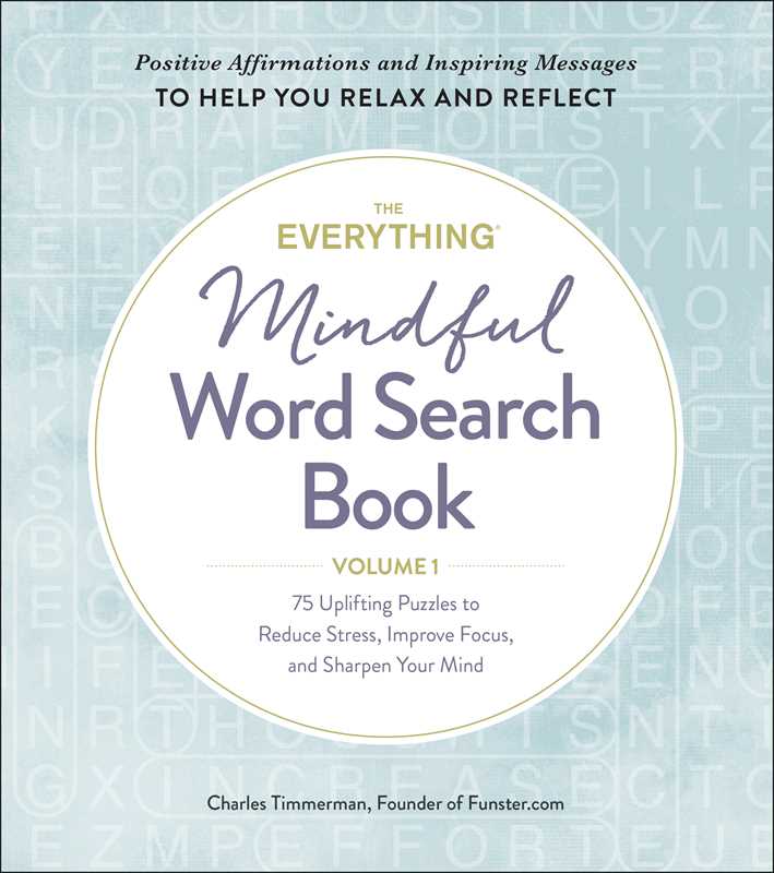 Everything Mindful Word Search Book, Volume 1 by Charles Timmerman