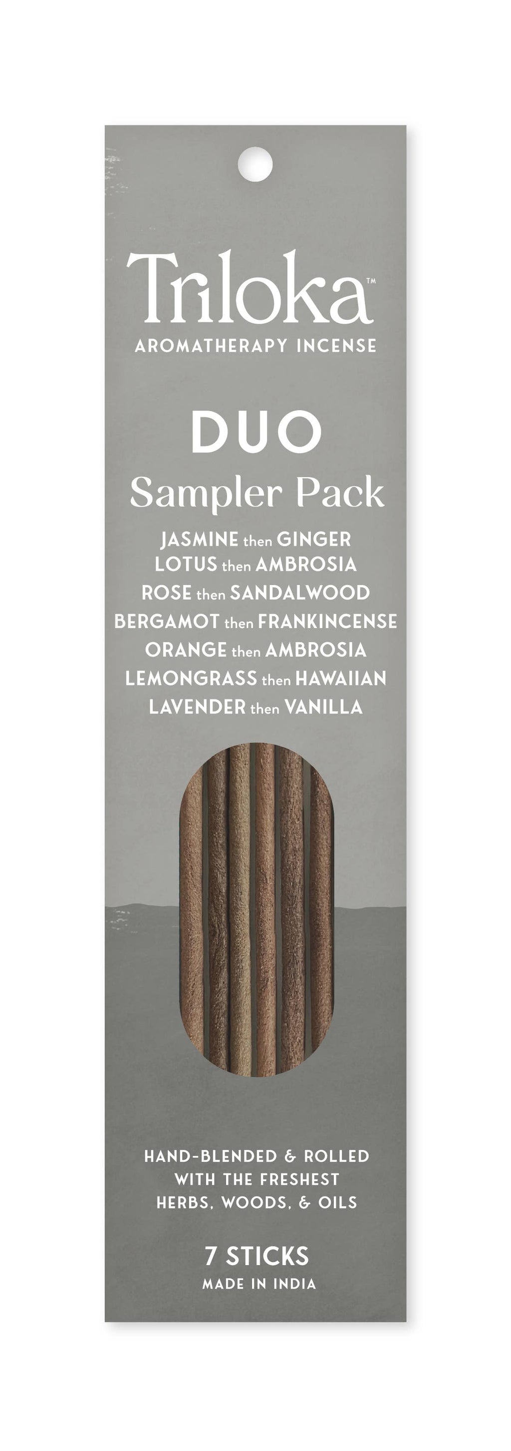 Triloka Duo Sampler Pack Incense