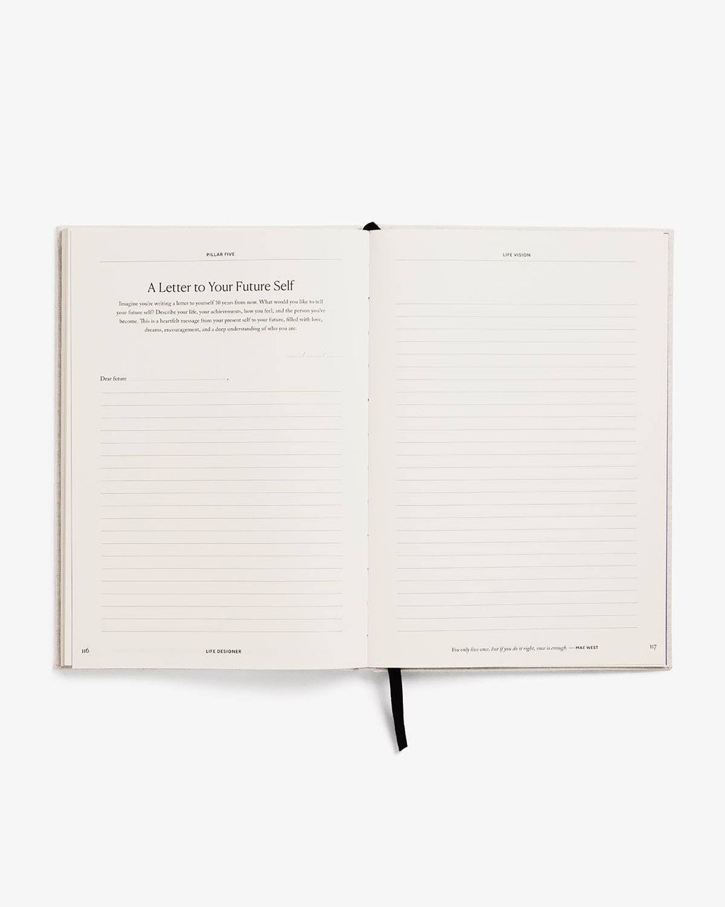 Life Designer Journal - 100+ Prompts for Self-Growth, Goals