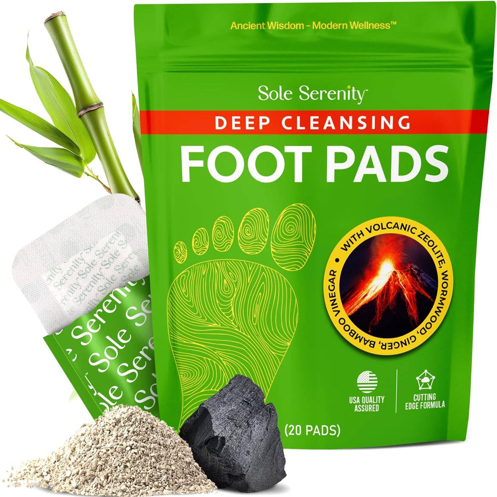 Sole Serenity Detox Foot Pads with Zeolite and Wormwood