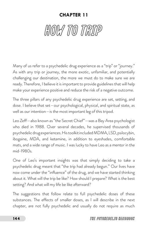 Psychedelic Handbook by Rick Strassman