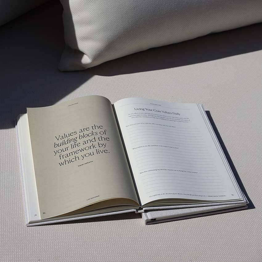 Life Designer Journal - 100+ Prompts for Self-Growth, Goals