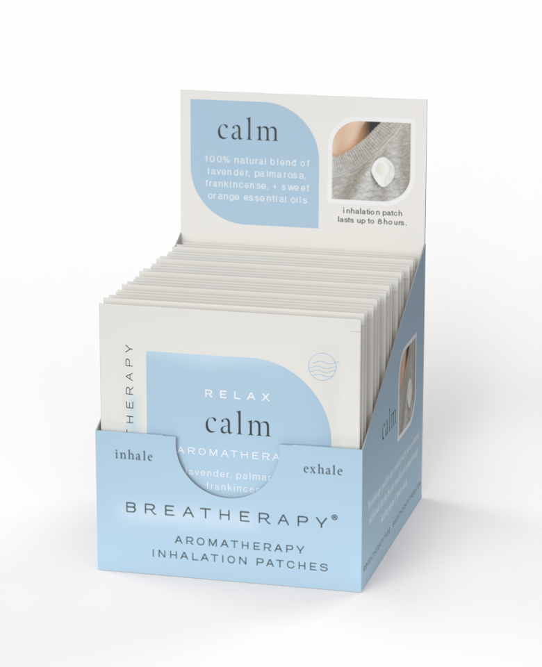 CALM Anti-anxiety Aromatherapy Inhaler Patch