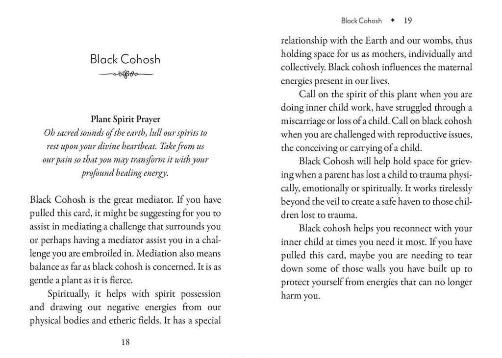 Plant Spirits Oracle by Laura Aversano