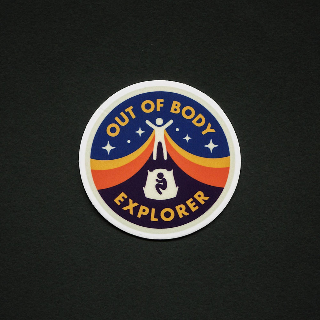 Out of Body Explorer Sticker