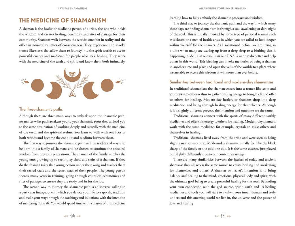 Crystal Shamanism by Rachelle Charman