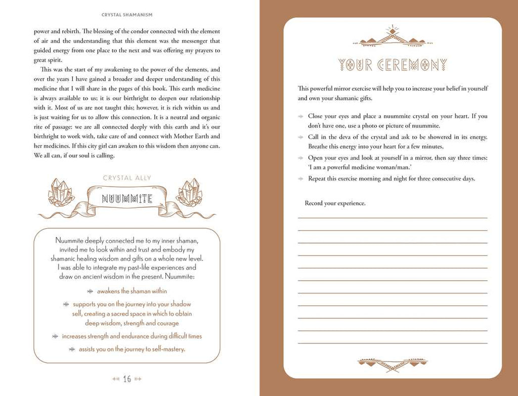 Crystal Shamanism by Rachelle Charman