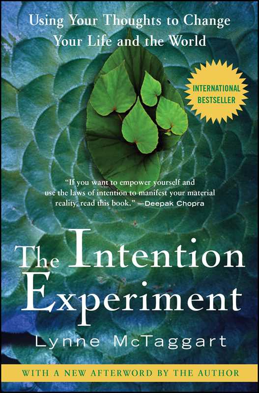Intention Experiment by Lynne McTaggart