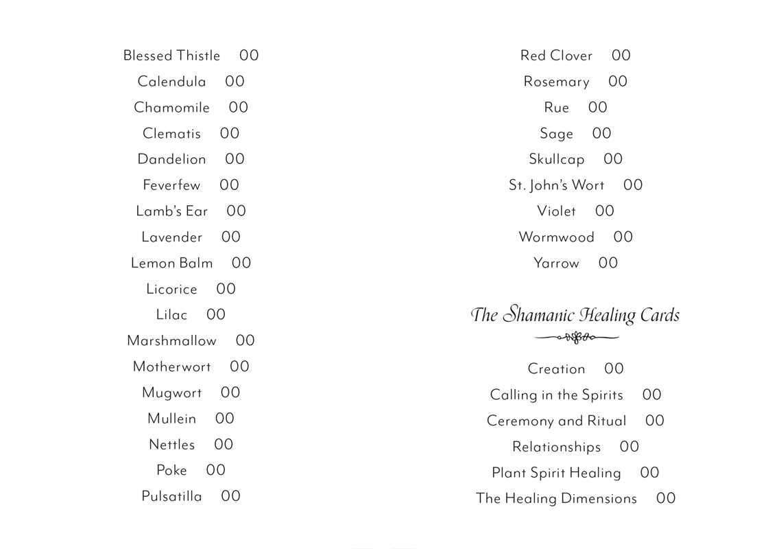 Plant Spirits Oracle by Laura Aversano