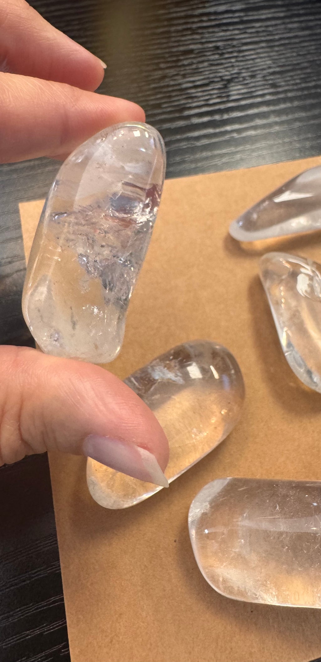Clear Quartz (tumbled, 1 pc)