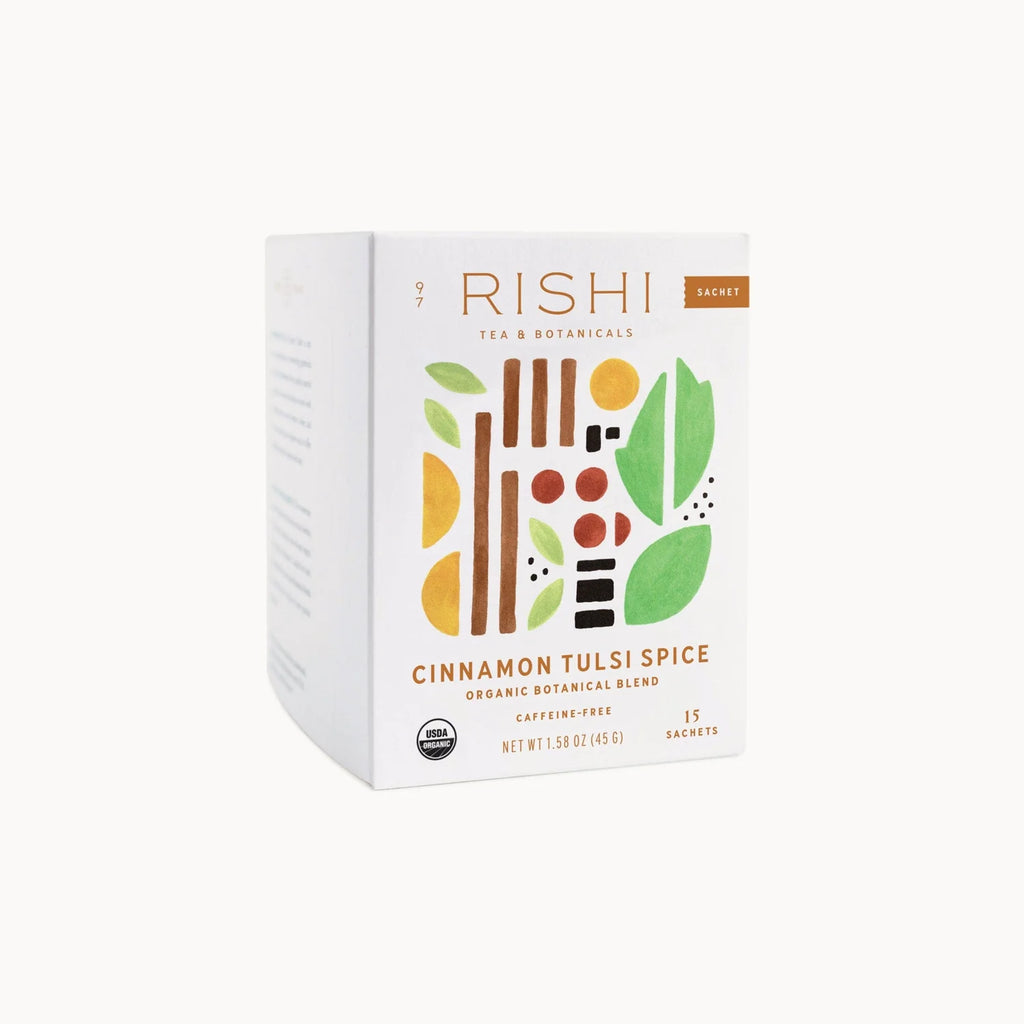 Cinnamon Tulsi Spice | Organic Tea Sachets | Rishi Tea