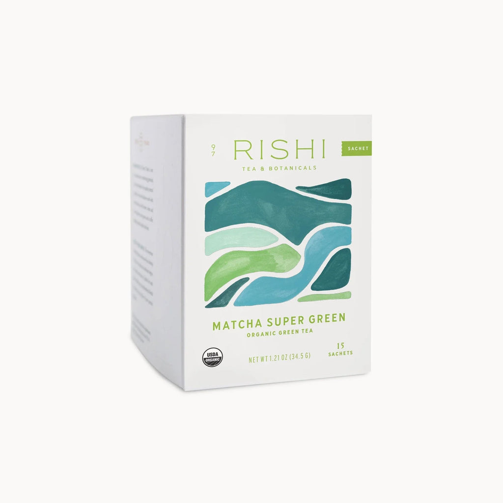Matcha Super Green | Organic Green Tea Sachets | Rishi Teas