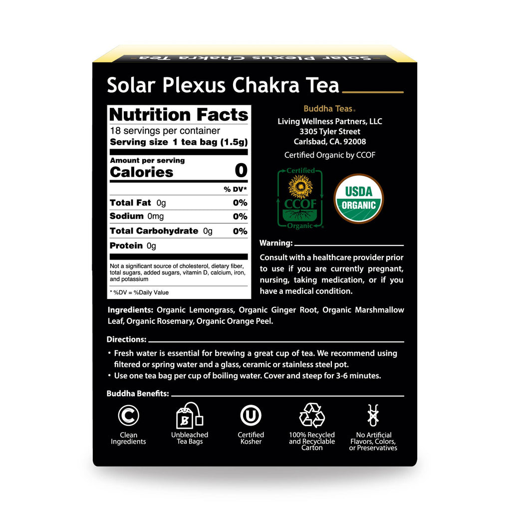 Solar Plexus Chakra Tea