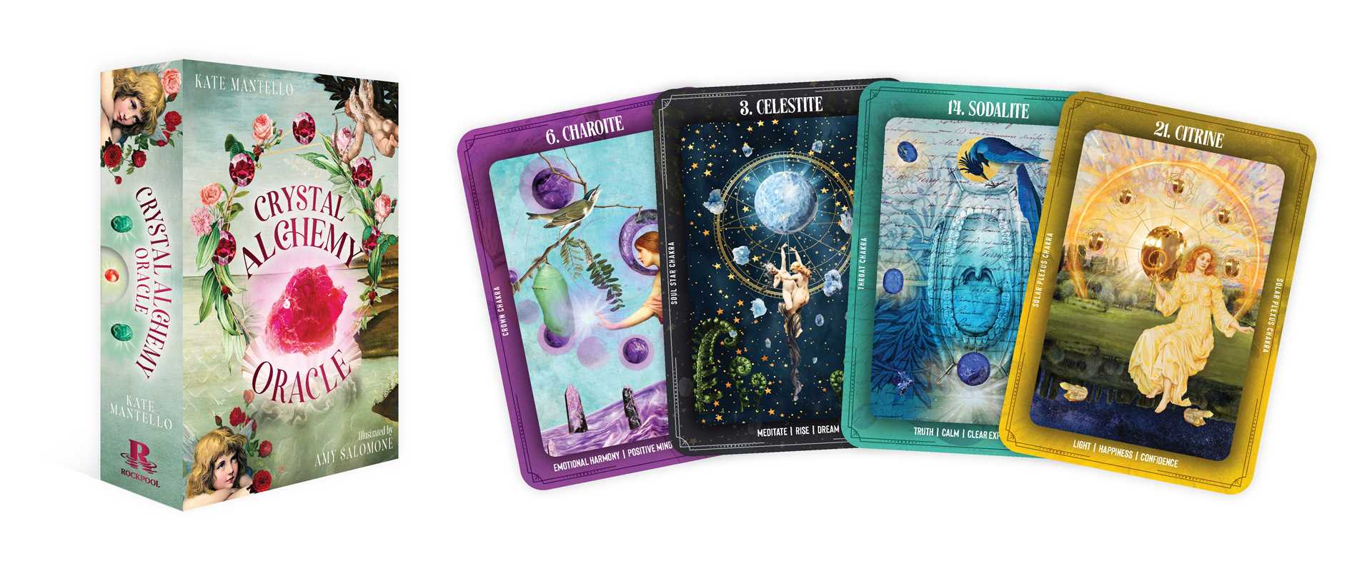 Crystal Alchemy Oracle by Kate Mantello