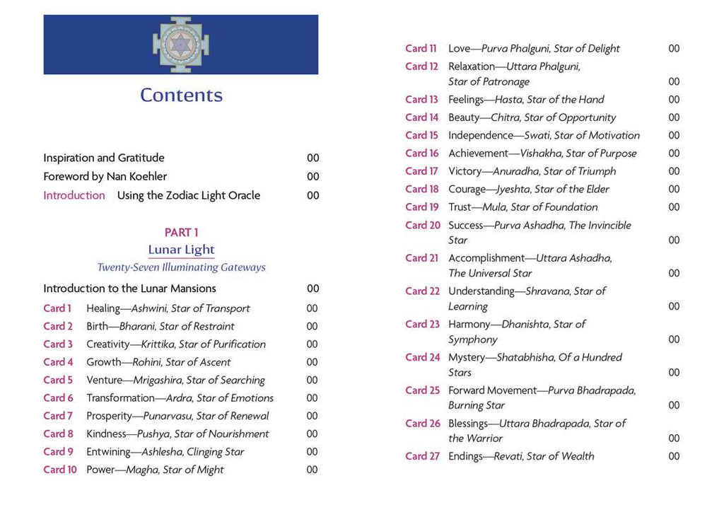 Zodiac Light Oracle by Kooch N. Daniels
