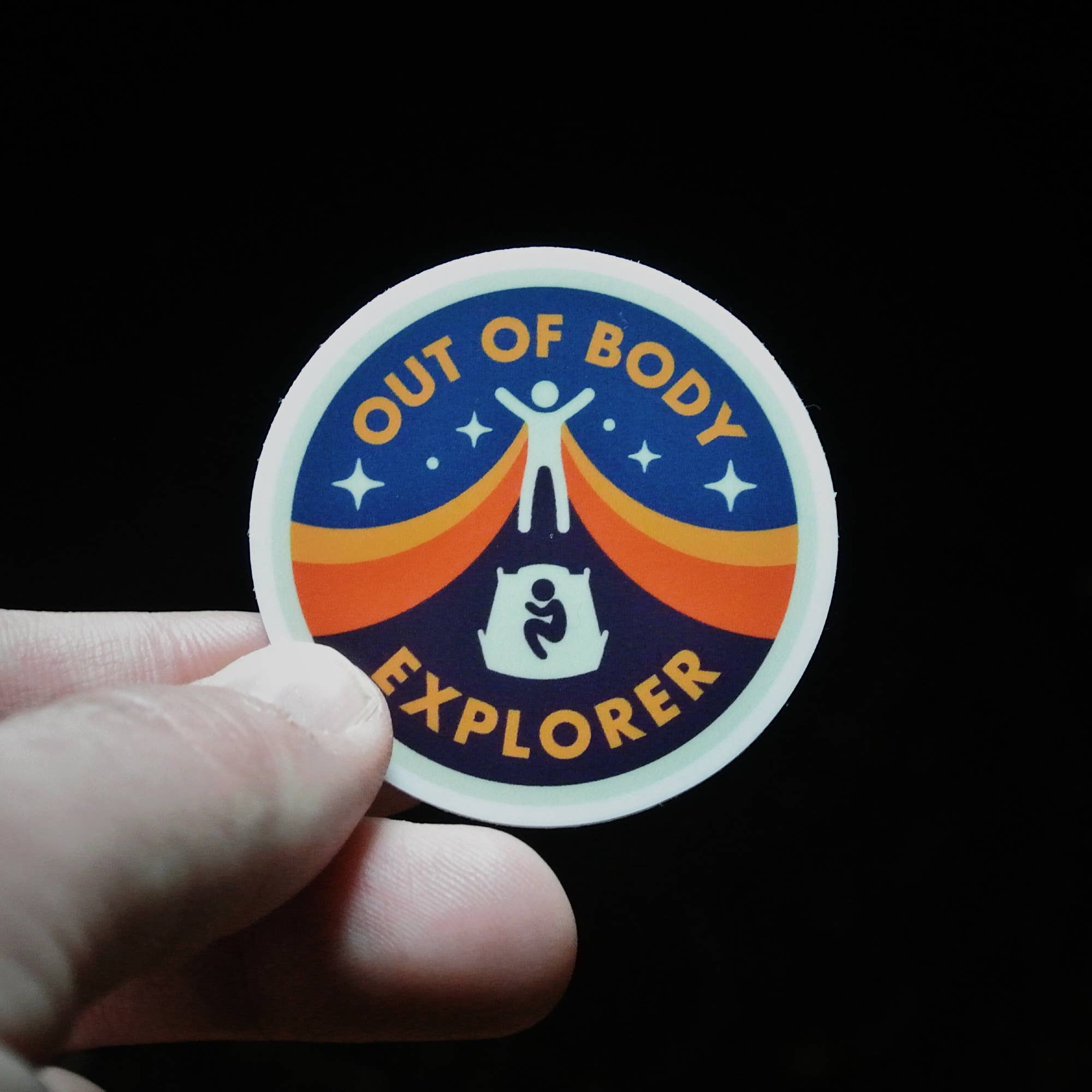 Out of Body Explorer Sticker