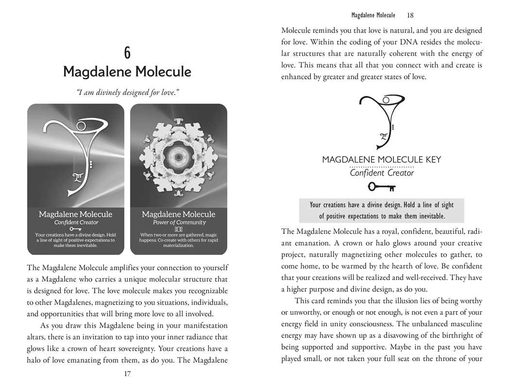 Magdalene Manifestation Cards by Danielle Rama Hoffman
