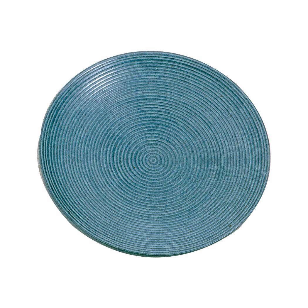 Concentric Candle Plate - Soapstone
