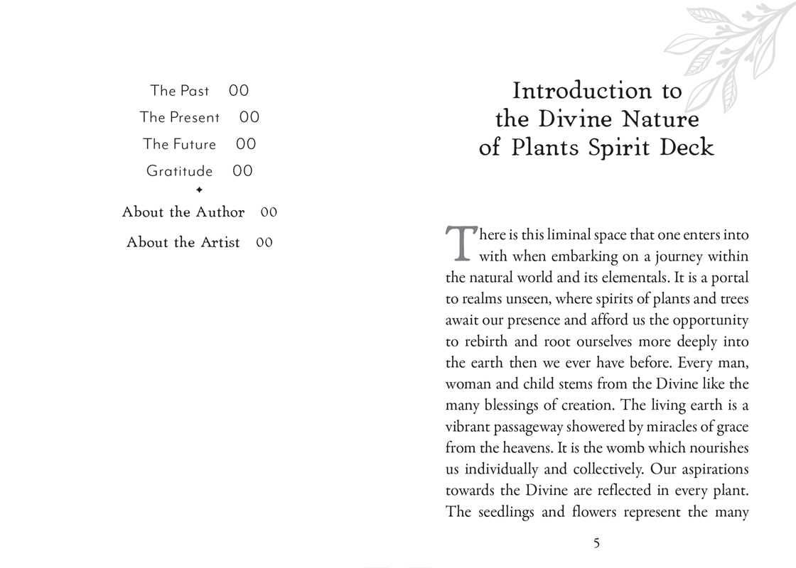 Plant Spirits Oracle by Laura Aversano