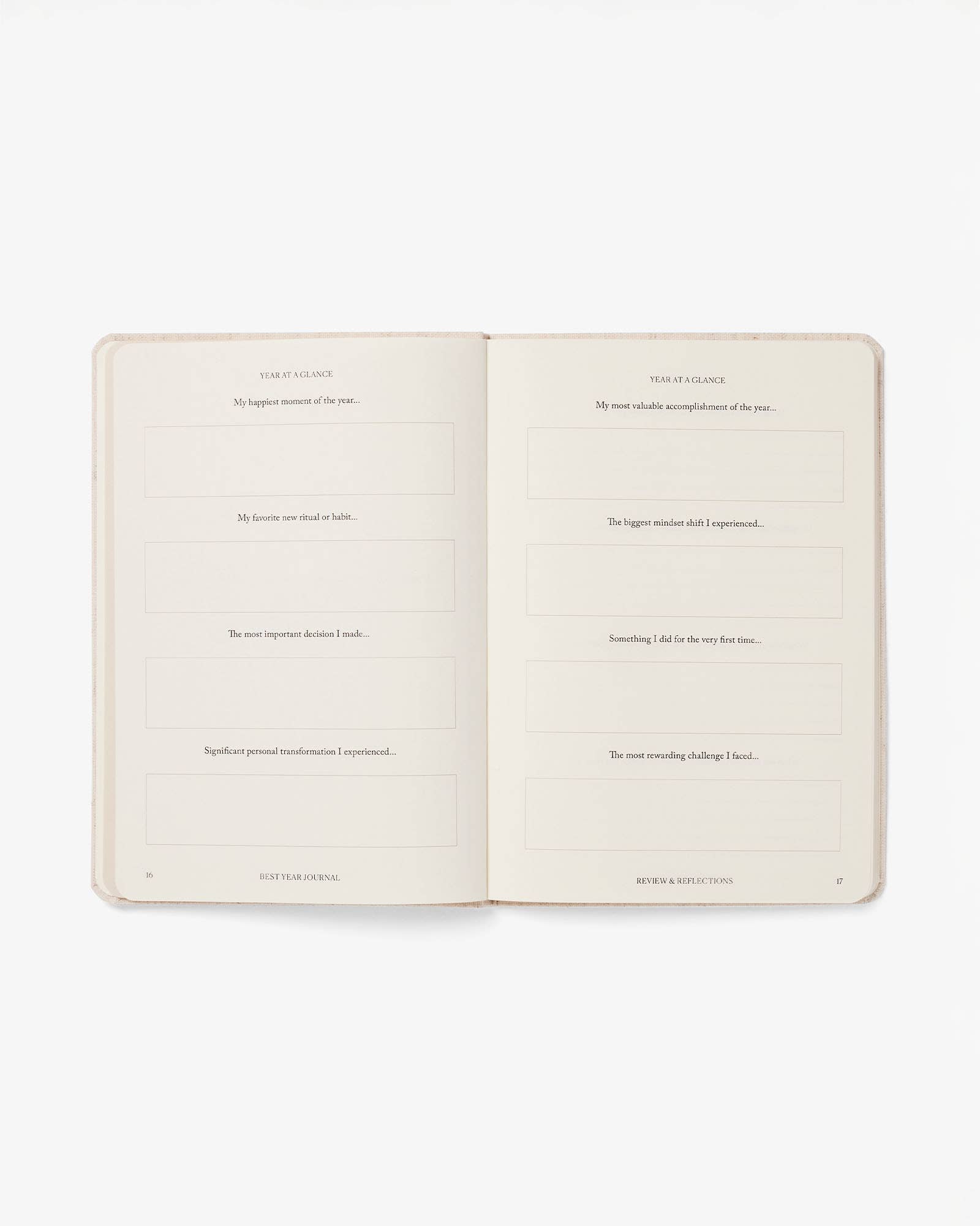 Best Year Journal Essential Green | New Year Goal Setting