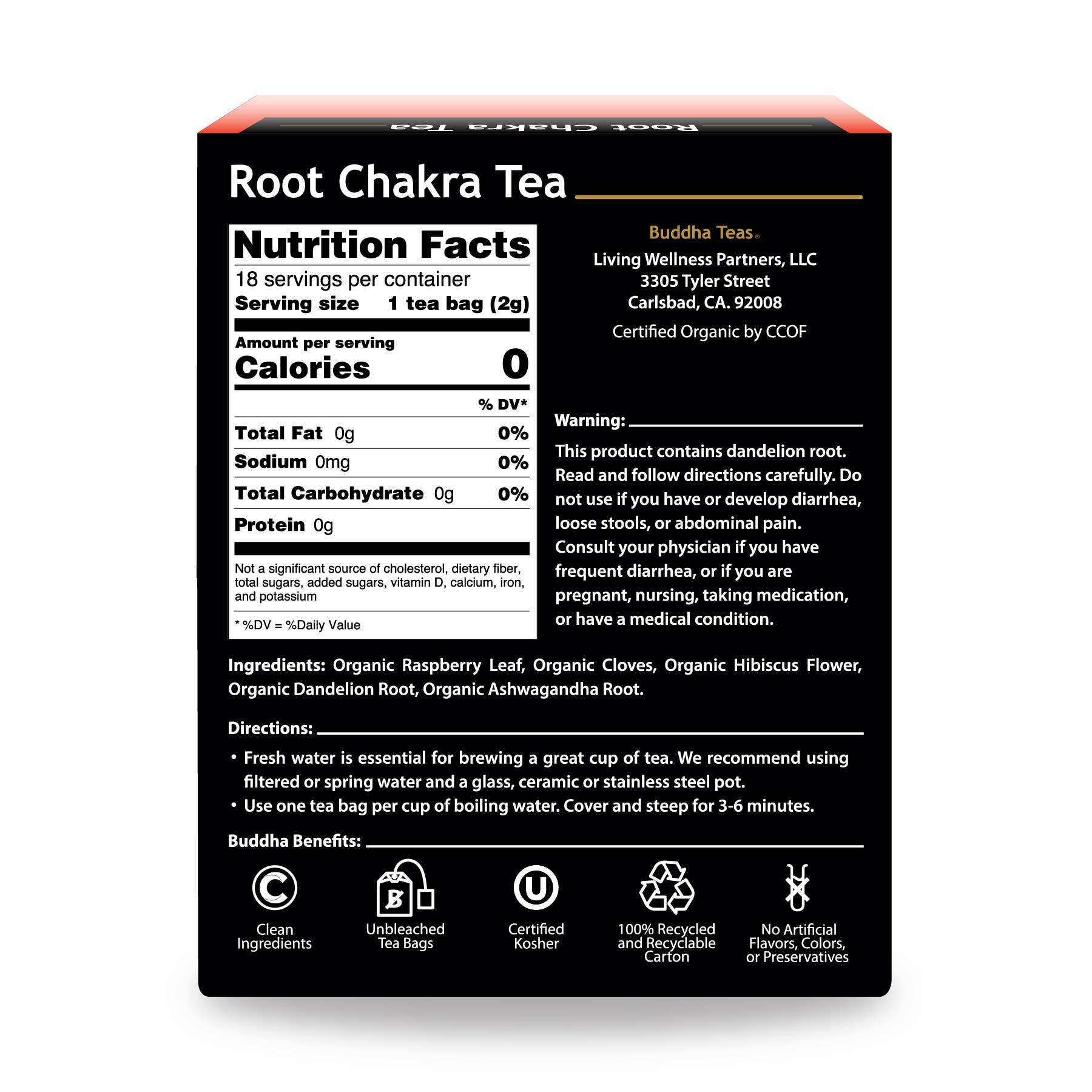 Root Chakra Tea