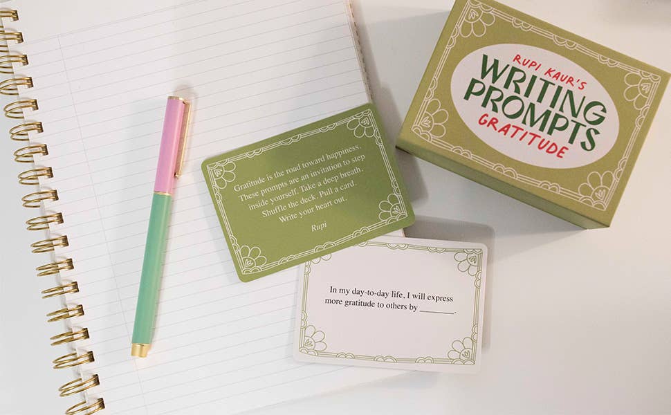 Rupi Kaur's Writing Prompts Gratitude by Rupi  Kaur