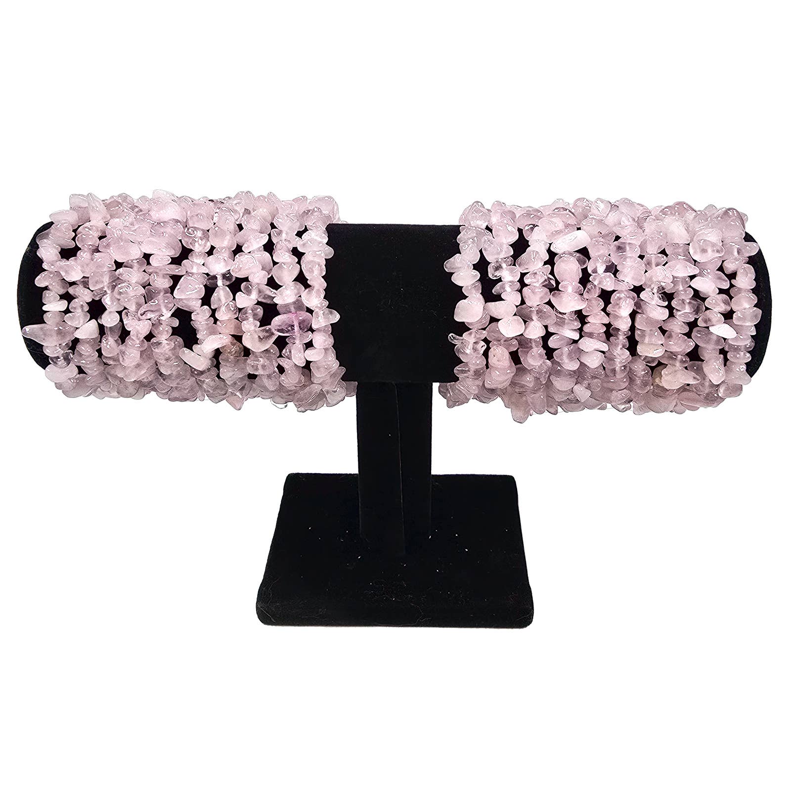 Rose Quartz Chip Bracelet (1pc) - Premium Grade-A