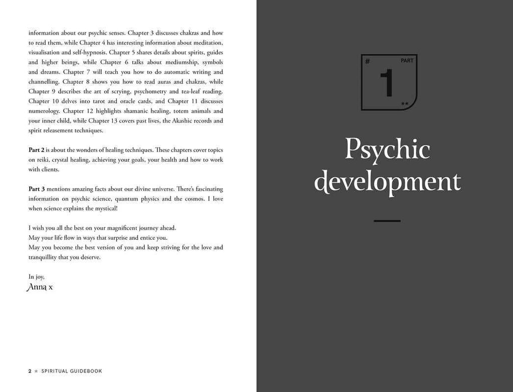 Spiritual Guidebook by Anna  Comerford