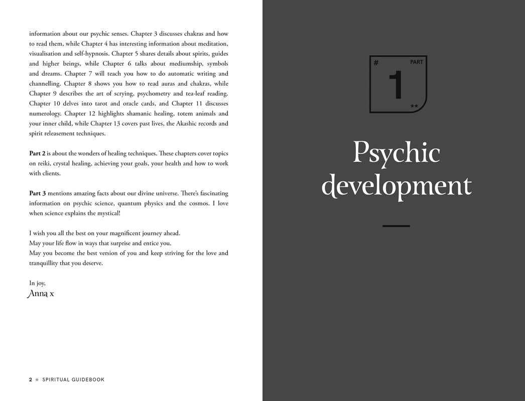 Spiritual Guidebook by Anna  Comerford