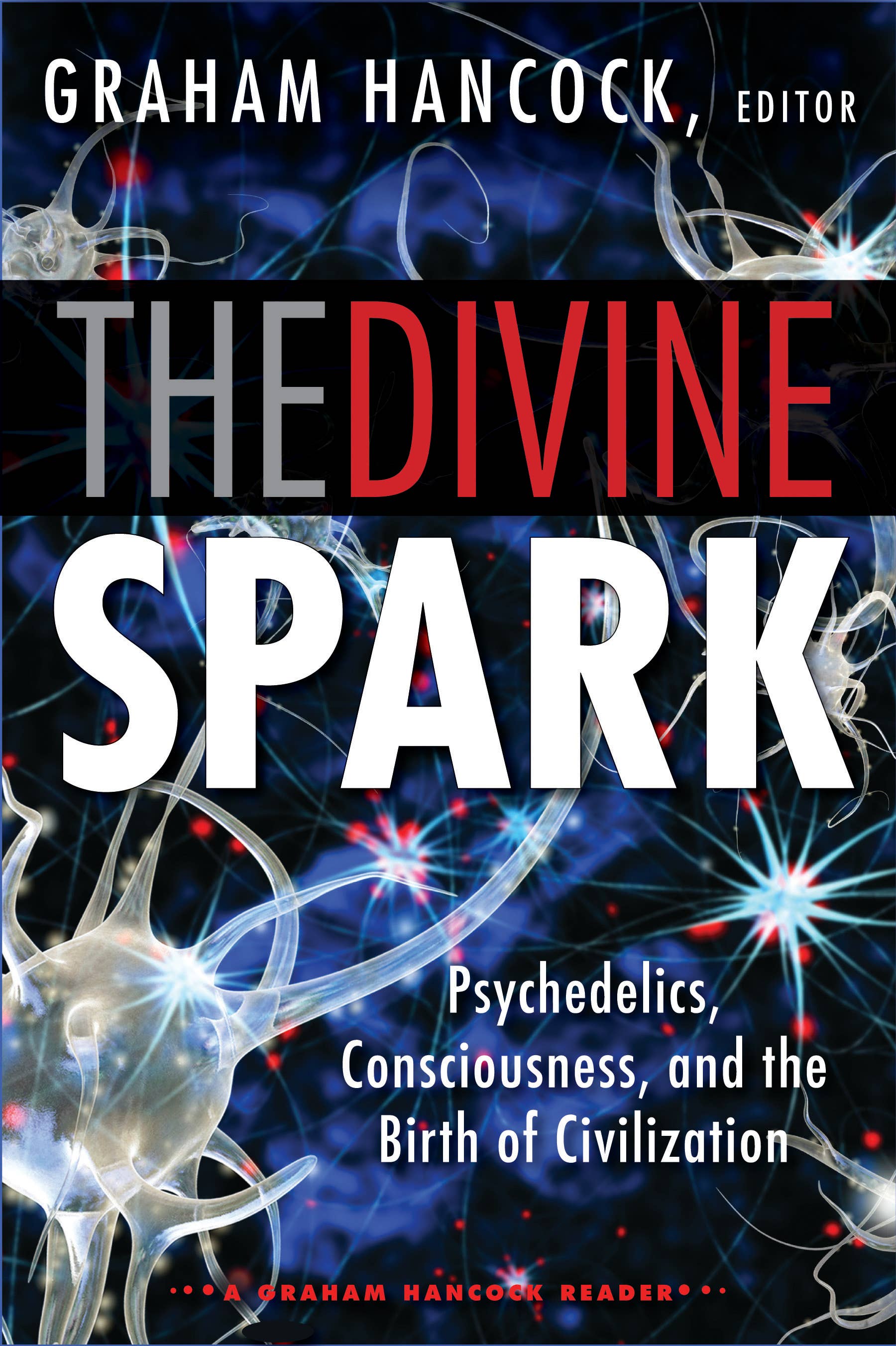 Book cover of 'The Divine Spark' by graham Hancock 